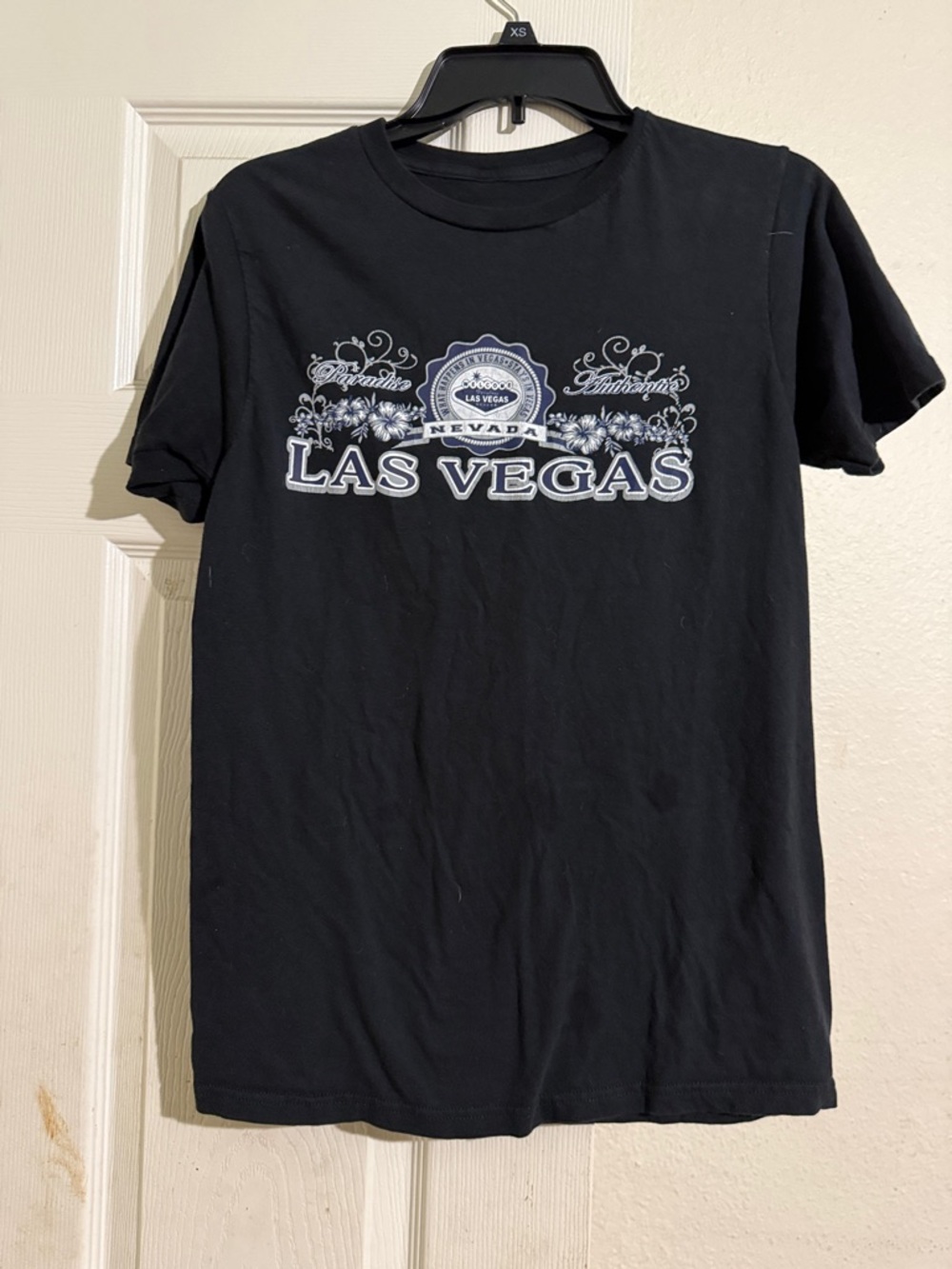 Las Vegas Graphic Tee - Black Crewneck